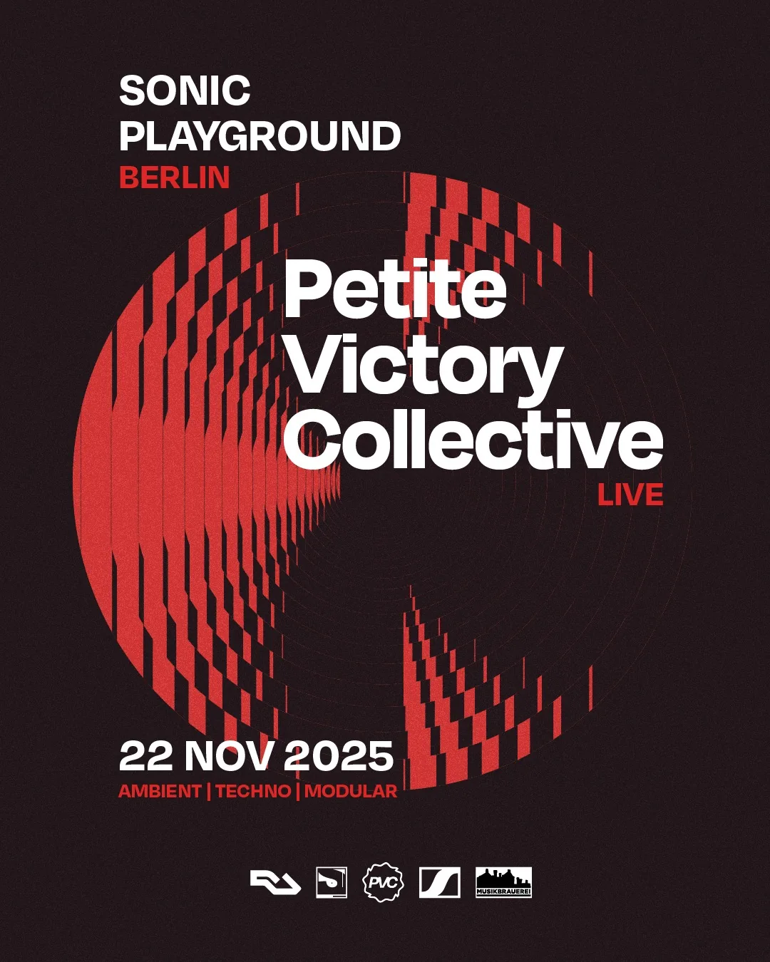 Sonic Playground Berlin flyer